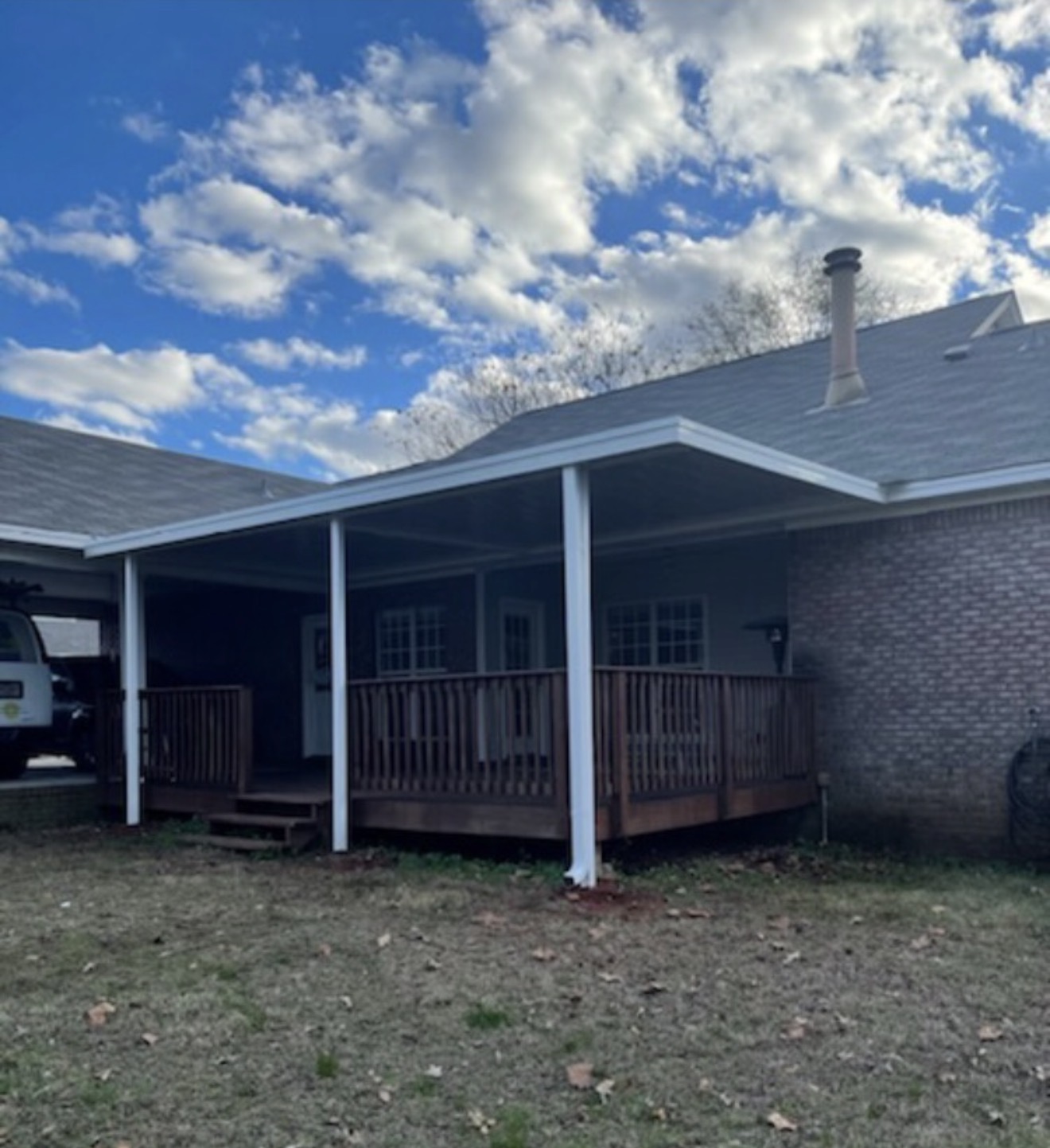 Aluminum awning work 1