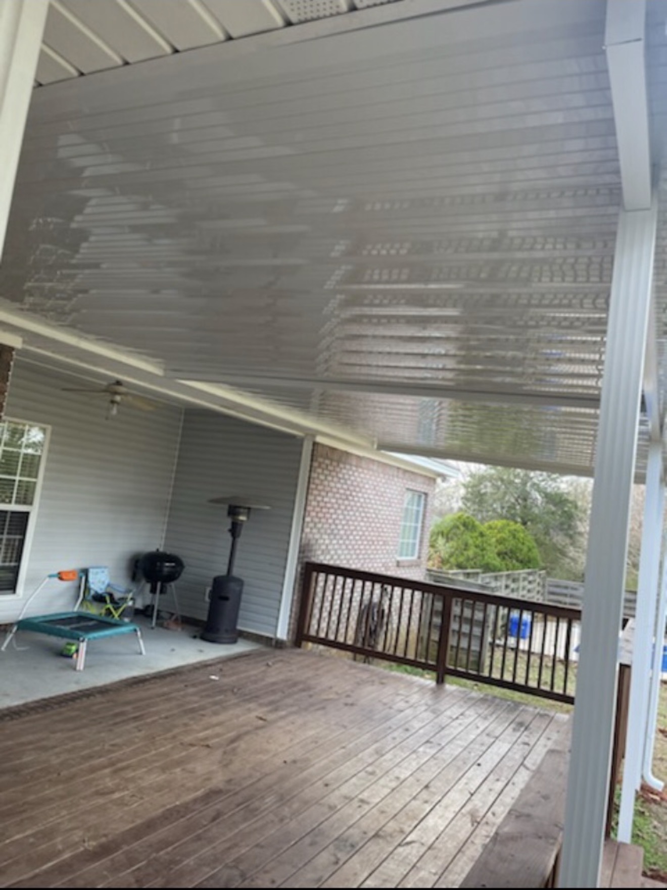 Aluminum awning work 3